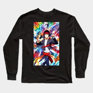 anime boy Long Sleeve T-Shirt